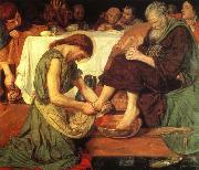 Ford Madox Brown Jesus Washing oil on canvas